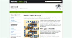 Desktop Screenshot of bostad.handla-online.org