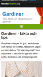 Mobile Screenshot of gardiner.handla-online.org