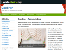 Tablet Screenshot of gardiner.handla-online.org